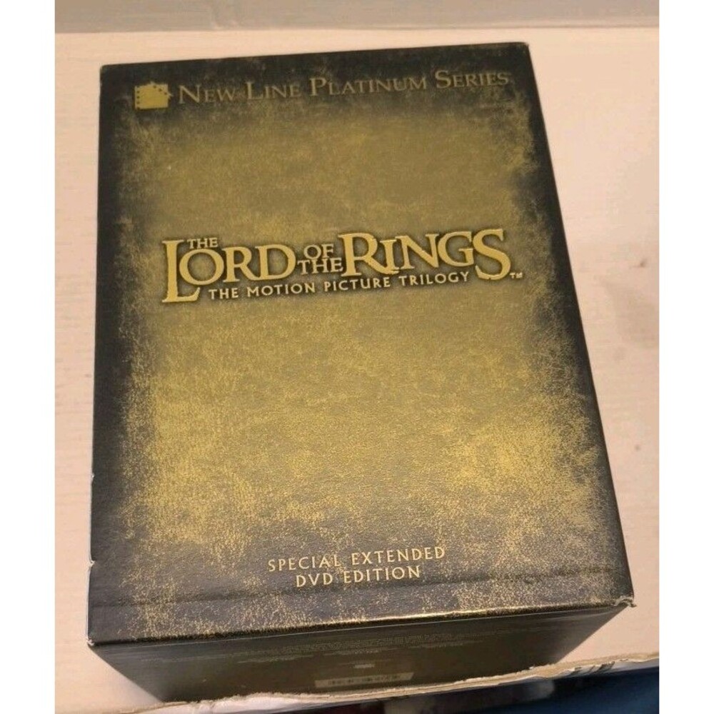 The Lord of the Rings Trilogy Special Extended Edition DVD 12-Disc Box Set CIB